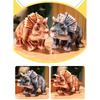 Plush Triceratops Dinosaur Toy Stuffed Animal Doll Cute Decoration Kids Gift