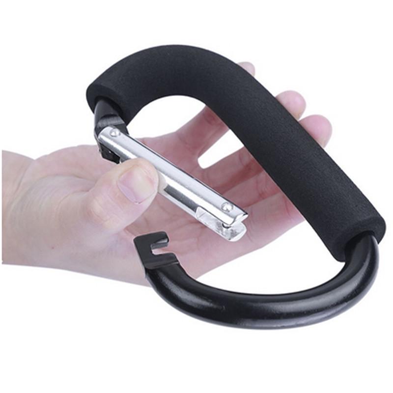 Baby Bag Stroller Hook Aluminum Alloy Stroller Shopping Hook Accessories Organizer Pram Hooks For Baby Car Carriage Buggy