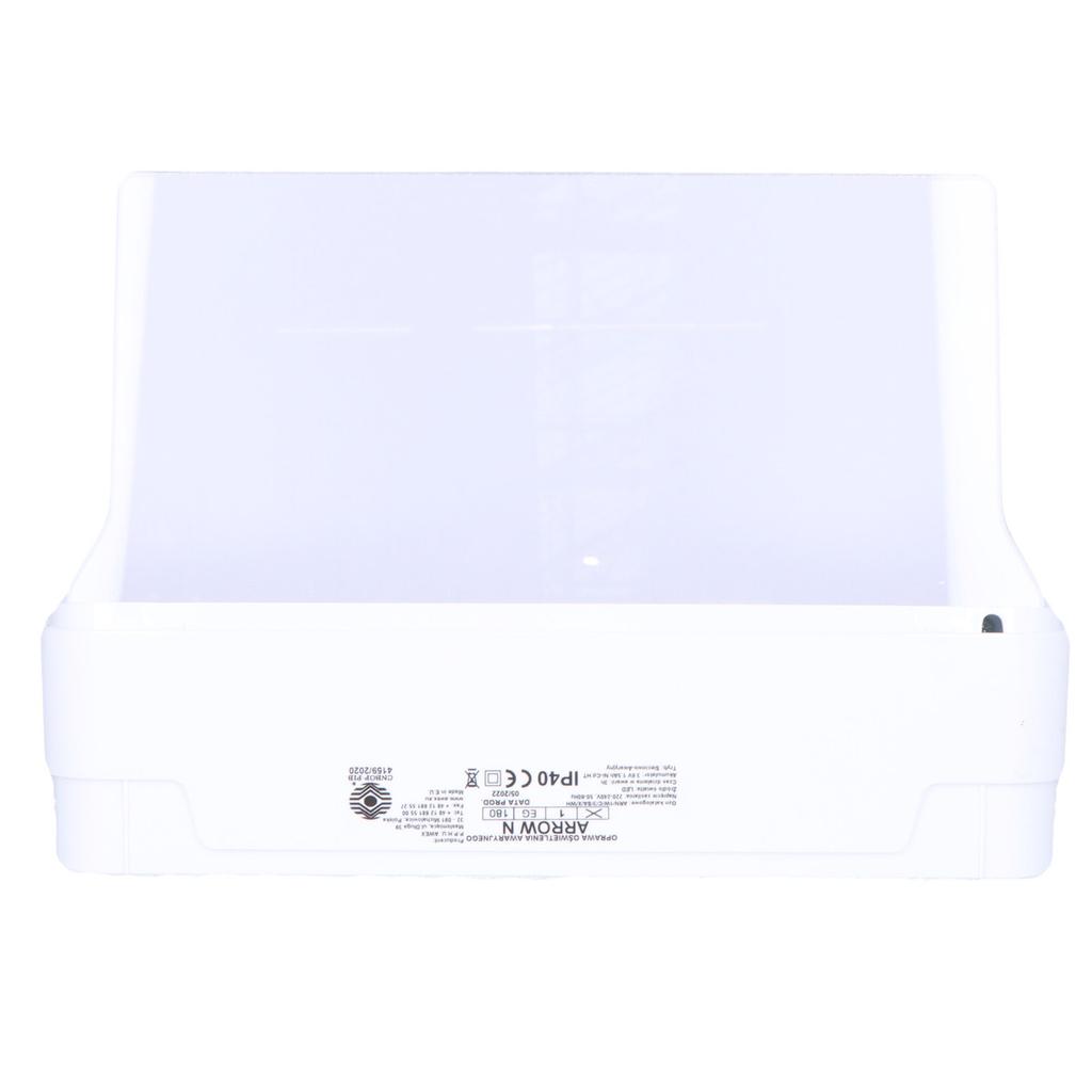 LED Emergency Luminaire, ARROW N Dual-purpose 1W 6000K 3h + PU31,PU41, White, I