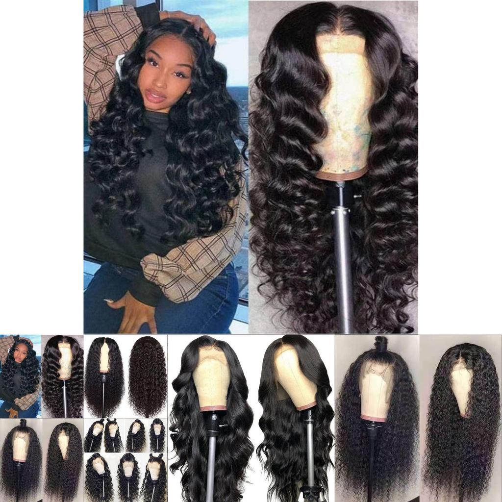 African Style Long Curly Synthetic Wig With Heatresistant Silk For Daily Wear And Parties