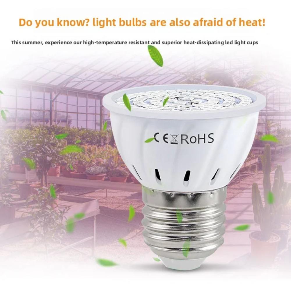 LED Grow Light Bulb E27 220V Full Spectrum 200/300LED Plant Lamp for Indoor Garden Seedling Greenhouse Hydroponics Grow Tent