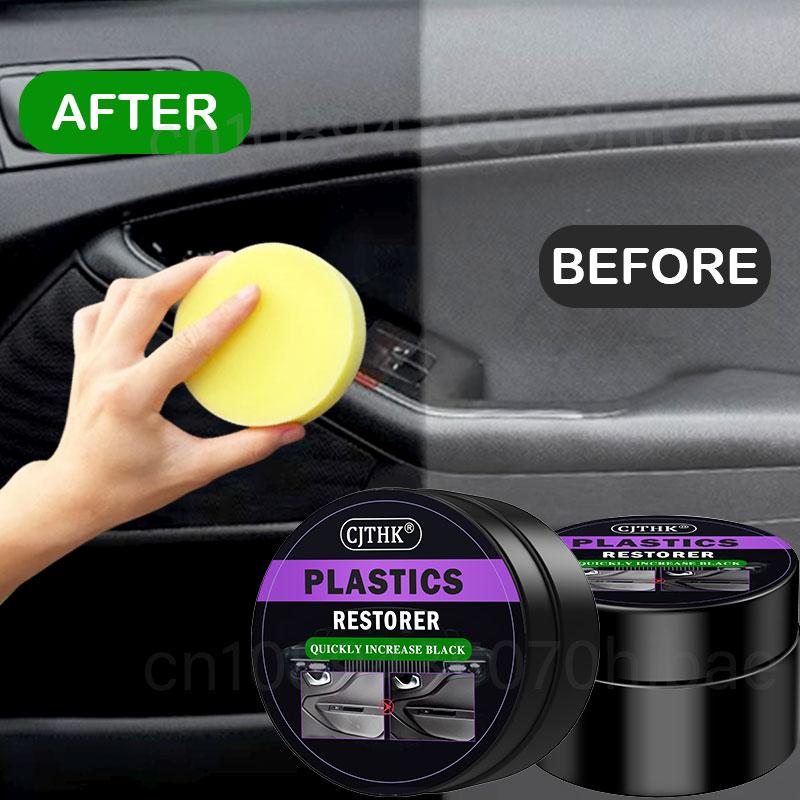 Car Plastic Restorer Coating Agent Back To Black Gloss Auto Plastic Rubber Leather Restore Auto Polish Repair Coating Renovator