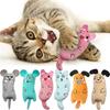 Cartoon Expression Catnip Cat Teething Self-entertainment Cartoon Plush Toy