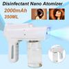 1300W 110V/220V 350ml Wireless Electric ULV Sprayer Blue Light Fogger Mist Trigger Hair Nanos Steam Spray Guns Home Disinfection