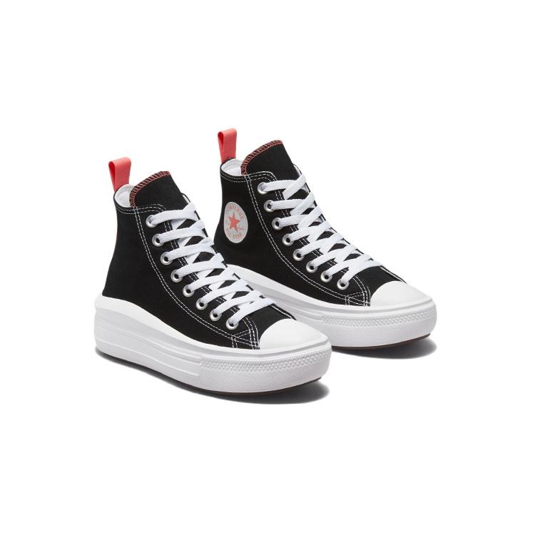 Converse Chuck Taylor All Star Move Platform Black Pink Salt GS Kids' 271716C