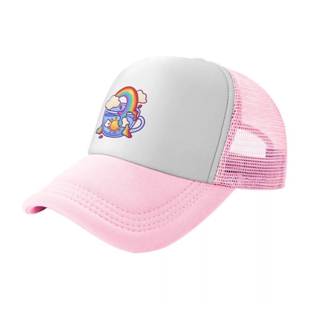 Rainbow Sky Teacup Baseball Cap F Tea Hat New In The Hat Sun Hat For Children Mens Caps Womens