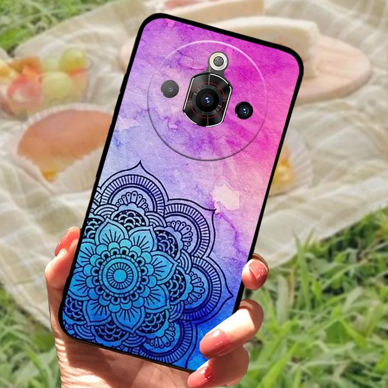 For ZTE Nubia Focus Pro Case Butterfly Pattern Printing Stylish Design Phone Protective Cover For Nubia Focus Pro 5G Funda