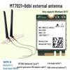 Wi-Fi 6E Dual-Band Bluetooth 5.3 Wireless Network Card (Models: MT7922, MT7921K, MT7902)