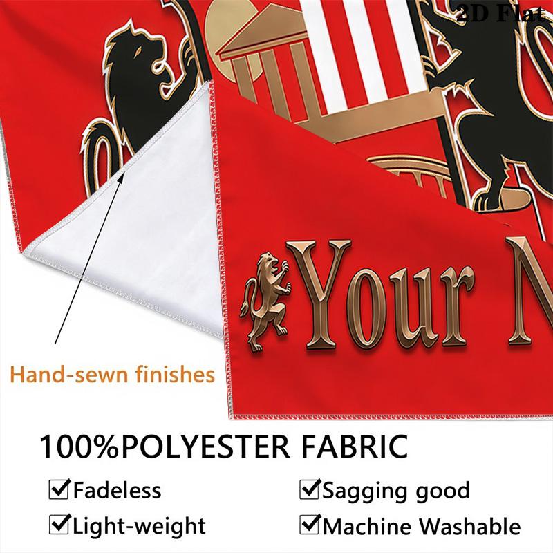 Sunderland AFC Benutzerdefinierter Name Wandteppich Ästhetischer Wandbehang Bedruckter Stoffdecke Dekorative Wandteppiche für Schlafzimmer Wohnzimmer Heimdekoration