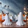 1 Halloween Quirky Ghost Ornament Wearing Sunglasses to Look Cool, Desktop/Party Decoration Prop