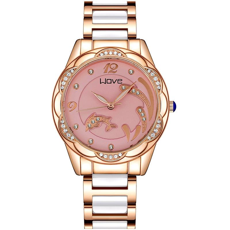 Langjue Lady Watch High-End Watch Women'S Luminous Quartz Watch