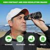 8XMagnification 16x52 Monocular Telescope Waterproof Long Range Spyglass  Hiking Outdoor