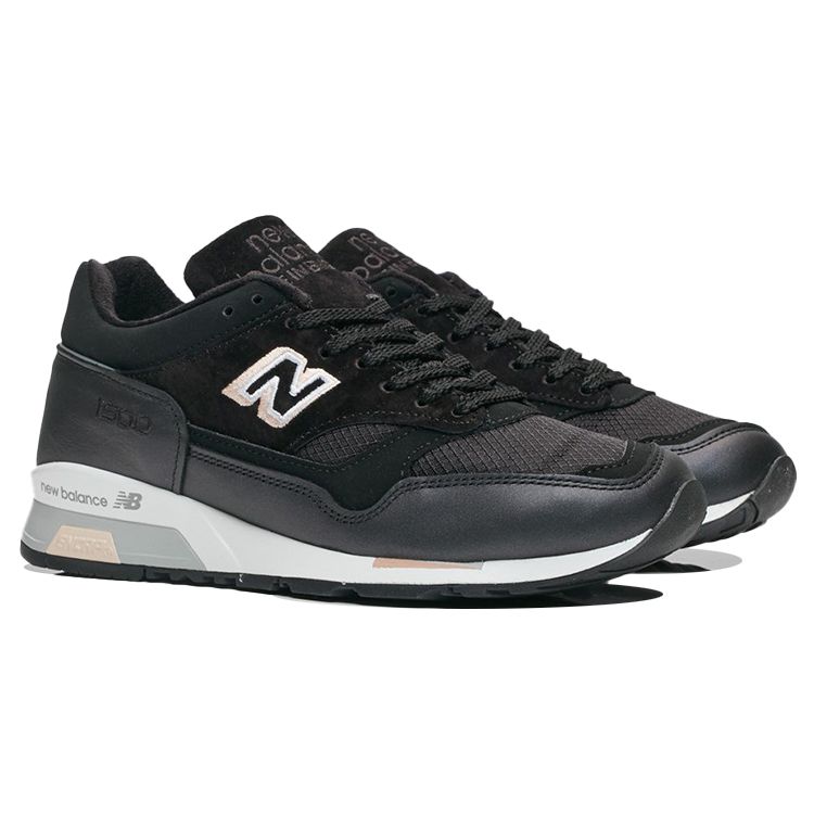 New Balance Nb 1500 Series Retro Versatile Suede Low-Top Casual Running Shoes Women sneaker Black W1500SMK