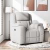 Relaxation Armchair Cloud Grey Fabric