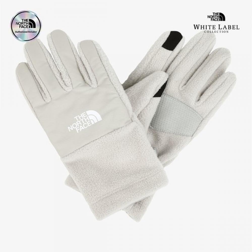 The North Face Fleece Gloves White Whs S