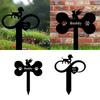 Dog Memorial Stake Decorative Garden Stake Pet Owner Dog Tombstone Memorial Pet
