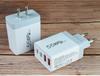 55W GaN USB Charger Fast Charging EU/US/UK/AU Plug Phone Charge Adapter For iPhone Xiaomi Samsung QC 3.0 Type C PD Wall Charger