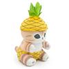 Peluche Ufficiale Gatto Squalo, Set Serie Frutta & Squalo, Bambole Peluche Morbide 25cm, Peluche Carini Regalo