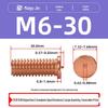 PT-M3M4M5M6M8 Copper-Plated Carbon Steel Projection Weld Studs and Screws