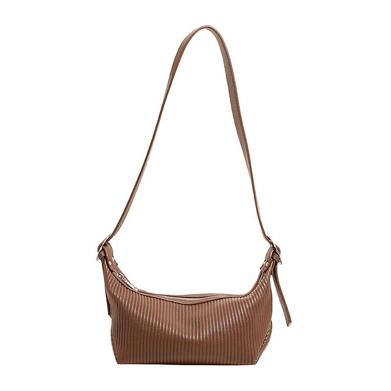 

2025 Retro Large-Capacity Women s Crossbody Shoulder Bag - Versatile & Stylish Dumpling Design кофейный