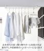 Yamazaki Tower Indoor Clothes Drying Set of x x H7cm Hooks onto Screw Clothes Drying Product 5621 Hooks, 2, White, Approx. W1.5 D5.5 (each), Lintel,