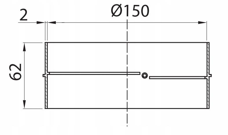 Round Duct Connector 150 Vents 693 1 Pc