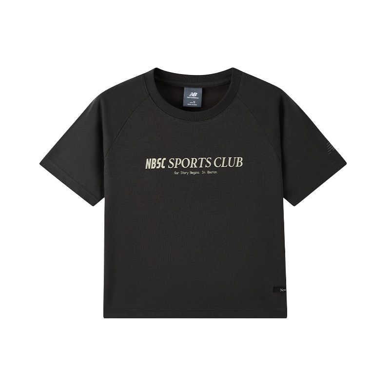 New Balance Sports Club SS25 T Shirt Women s NEF29632-DKG L