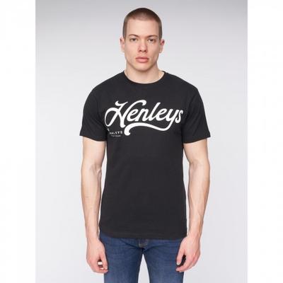 Henleys Mens Scripthen Logo T-Shirt