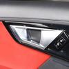 Matte Black ABS Inner Door Handle Bowl Cover Trim For Jaguar F-TYPE 2013-2024