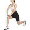 Nike Solid Color Crew Neck Sleeveless Crop Sports Bra Women Sports Bra White DX6822-100