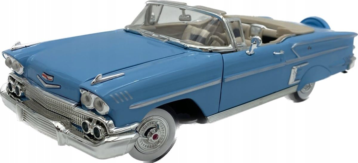 

1958 Chevrolet Impala 1/18 (Blue-Green)