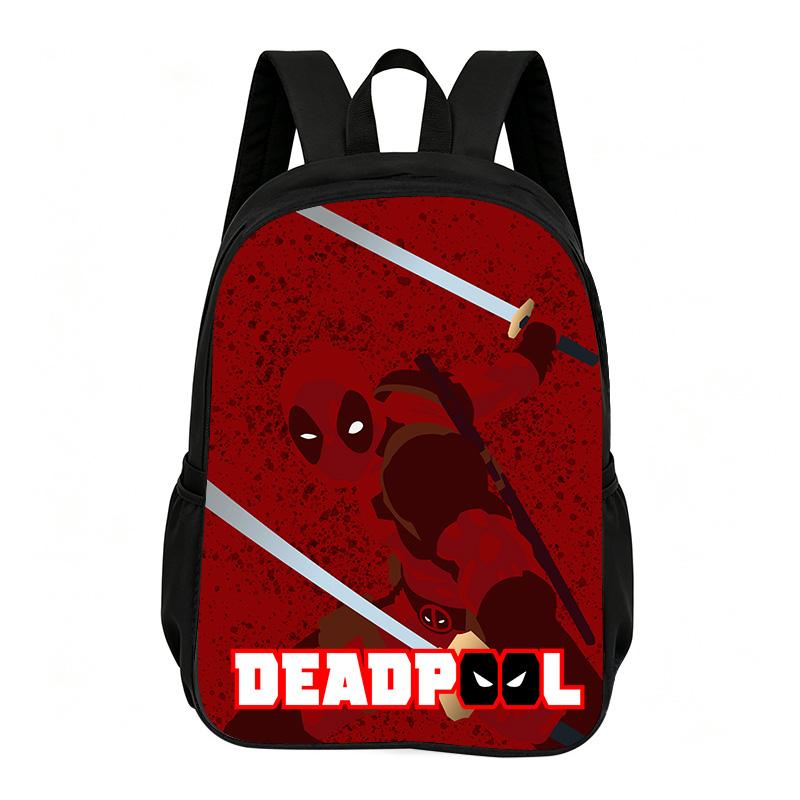Deadpool School Luggage & Bags Backpack Backpack Fashion Schoolbag Backpack Trend Kids Gift Practical Multifunctional