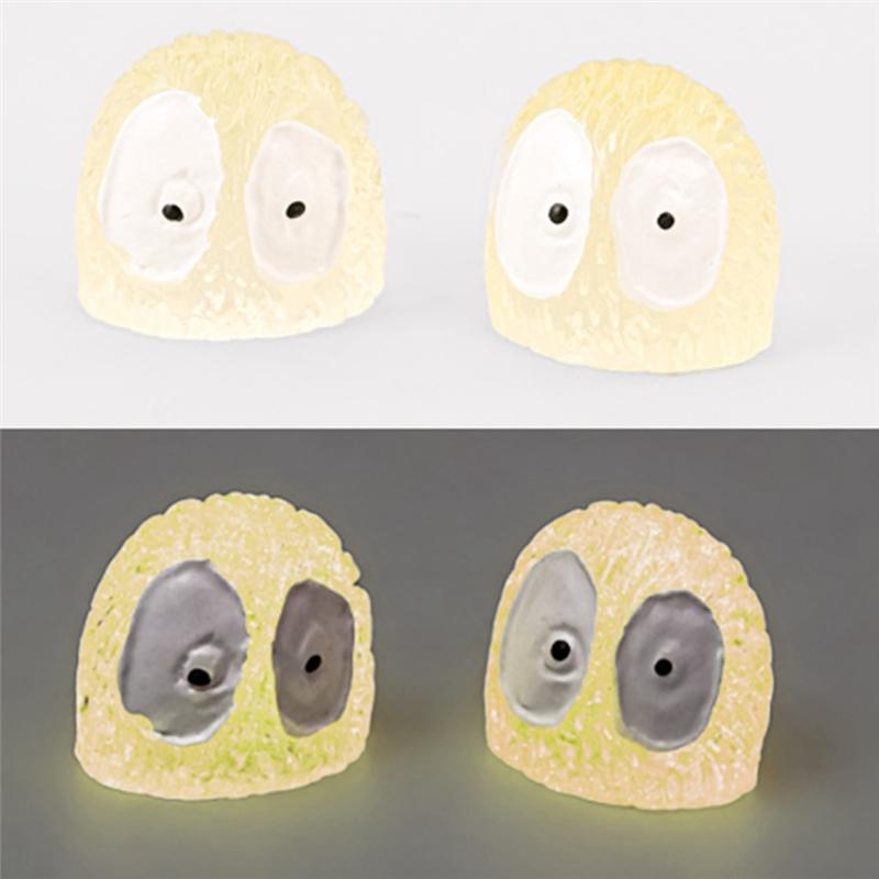 AB34-28 шт. Светящиеся пыльные эльфы Цветные брикеты Светящиеся мини-украшения Миниатюрный пейзаж DIY Комната Домашний декор