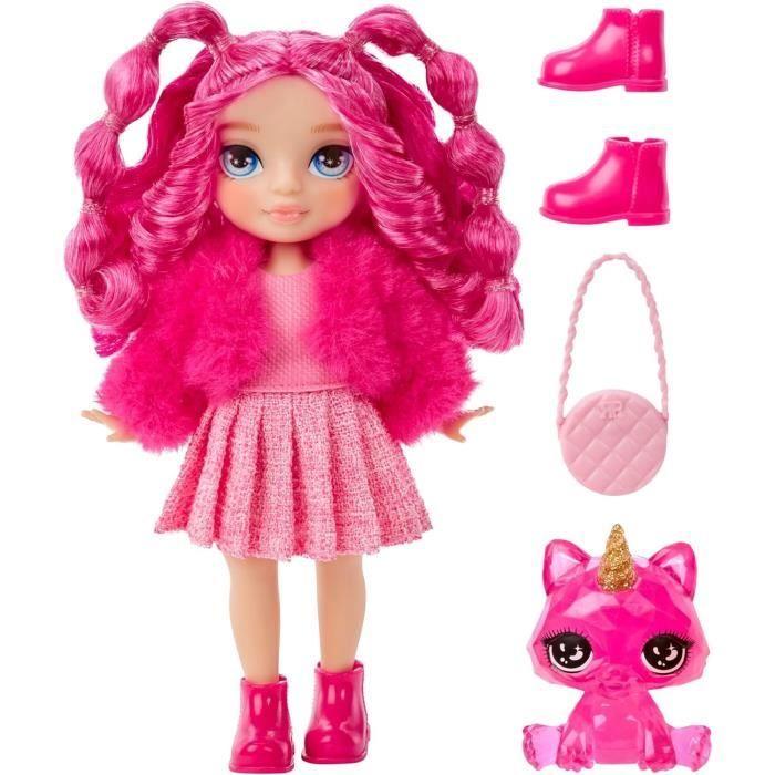 Rainbow High Littles - Doll 15cm + Pet - Pink - From 4 Years