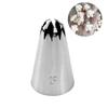 5-Piece Large Size Cake Decorating Piping Tips Set Durable Stainless Steel For Icing Fondant Cupcake Decoration
