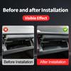 For Toyota Hilux 2026 Center Console Side Storage Tray Silicone Pad Anti Scratch Noise Reduction Interior Accessories