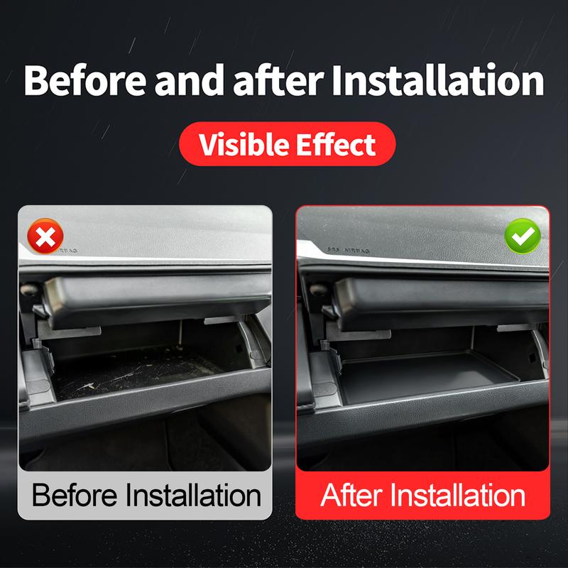 For Toyota Hilux 2026 Center Console Side Storage Tray Silicone Pad Anti Scratch Noise Reduction Interior Accessories