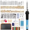 Xuan Zhun 110-Piece Adjustable Temperature Soldering Iron Kit CN Plug (adapter Included)