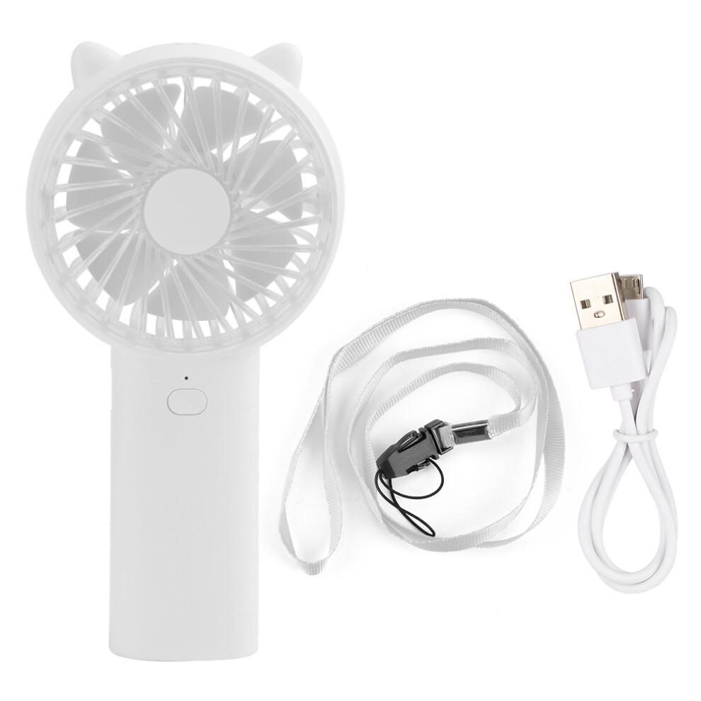 4Speed Adjustable Lightweight Handheld Fan, Portable Battery Operated Fan With Creative Design And Powerful Wind Performance For Indoor Outdoor Use