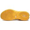 New LiNing Anti Five 4 Cushioning Abrasion Resistant Breathable Mid Top Basketball Shoes Men's Yellow ABFU015-7