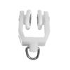 4.5m Curtain Track Rail Top Side Clamping Flexible Ceiling Mounted Straight Slide Windows Balcony Curtain Accessories