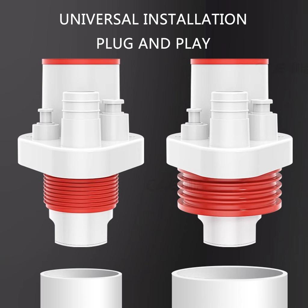 Multipurpose Kitchen Sink Odor Proof Tool Sturdy PVC Materials Efficient Filtration for Air and Clog Prevention