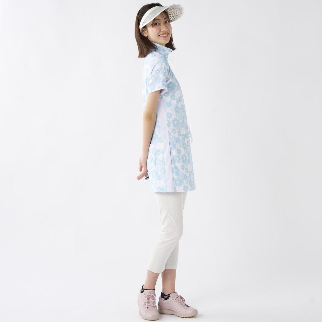 Marie Claire Women's Floral Print Tunic 715420W BL M