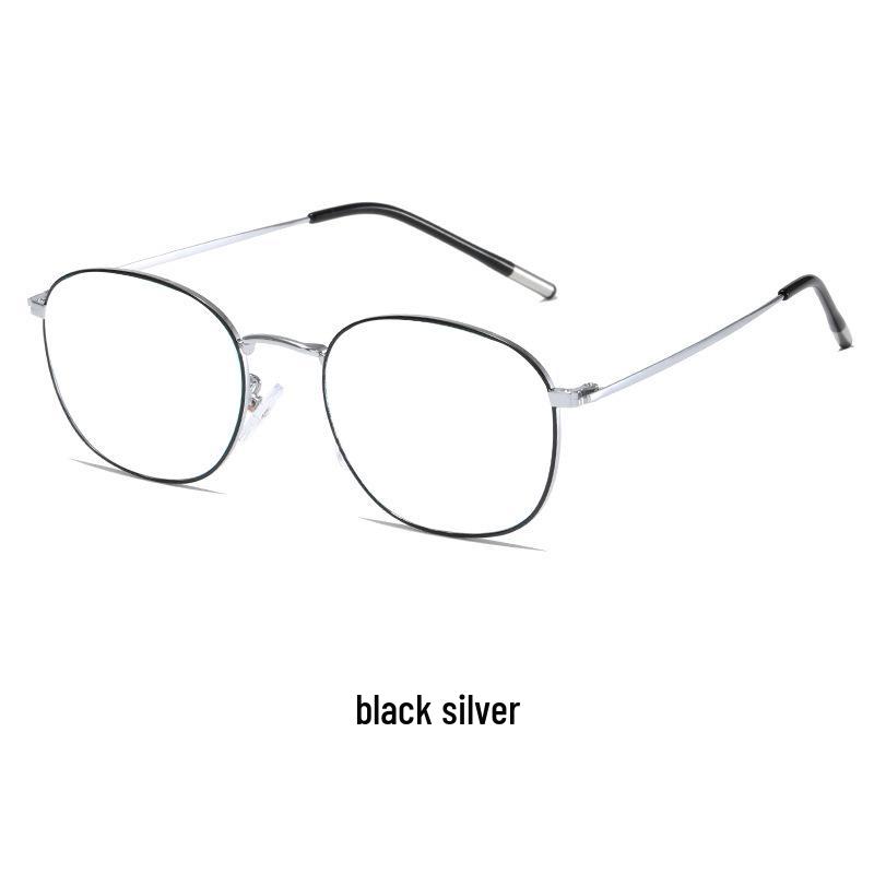 

Ретро очки с защитой от синего света, с оправами с плоскими линзами для мужчин и женщин, совместимые с рецептурными линзами