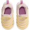 Nike Dynamo Free Comfortable Lightweight Low-Top Walking Shoes Baby Shoes Light-Yellow Pink 343938-640