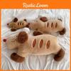 Plush Baguette Dog Toy Cartoon Stuffed Animal Doll Home Decoration Kids Gift