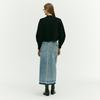 Ibiem A-Line Fit Denim Skirt Emp3Dsk010