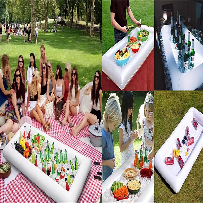 Inflatable Ice Bar for Chilled Beverages and Water Parties