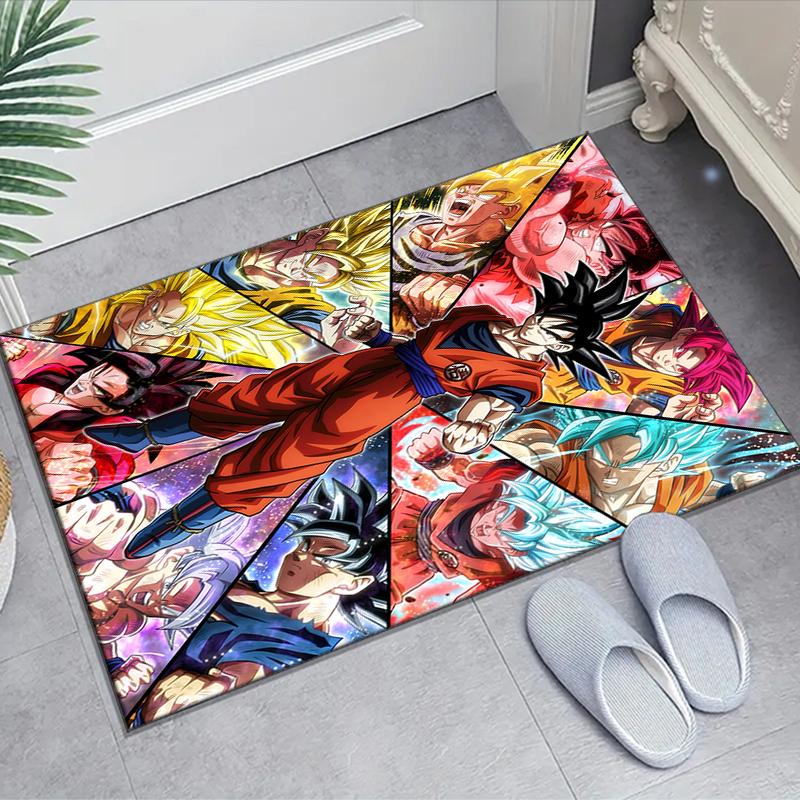 1pc Dragon Ball3 Design Area Rug - Non-Slip, Soft & Cozy Floor Mat for Living Room, Bedroom, Office - Indoor/Outdoor Decorative Carpet