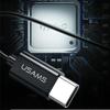 Usams Słuchawki Stereo Ep-43 Metalusb-C Czarny/Black Hsep4301